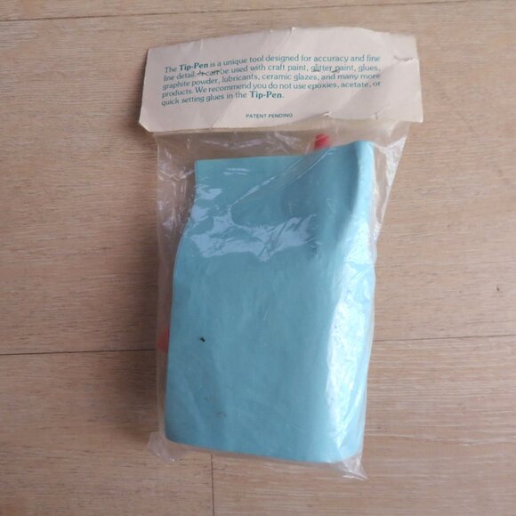 Vintage Craft Tip-Pen Set 4 Tips Craft Paint Glitter Glues Graphite Powder - Picture 5 of 10